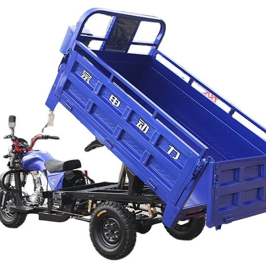 300cc Tricycle Passenger And Cargo Tricycle Motorcycle Fuel Gasoline Three Wheels Nine Wheels Motorcycle
