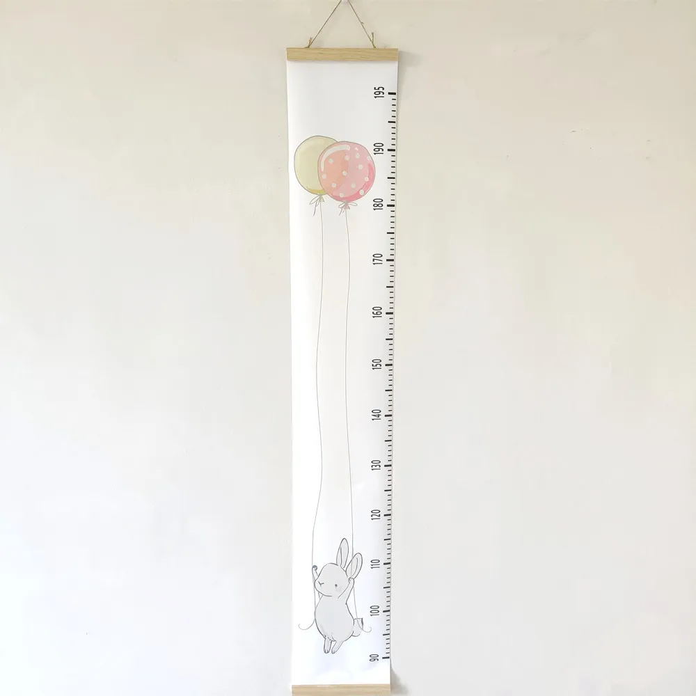Waterproof Durable Height Measure Hanging Ruler For Kids Rooms Child Growth Chart School  Nursery Bedroom Wall Decor