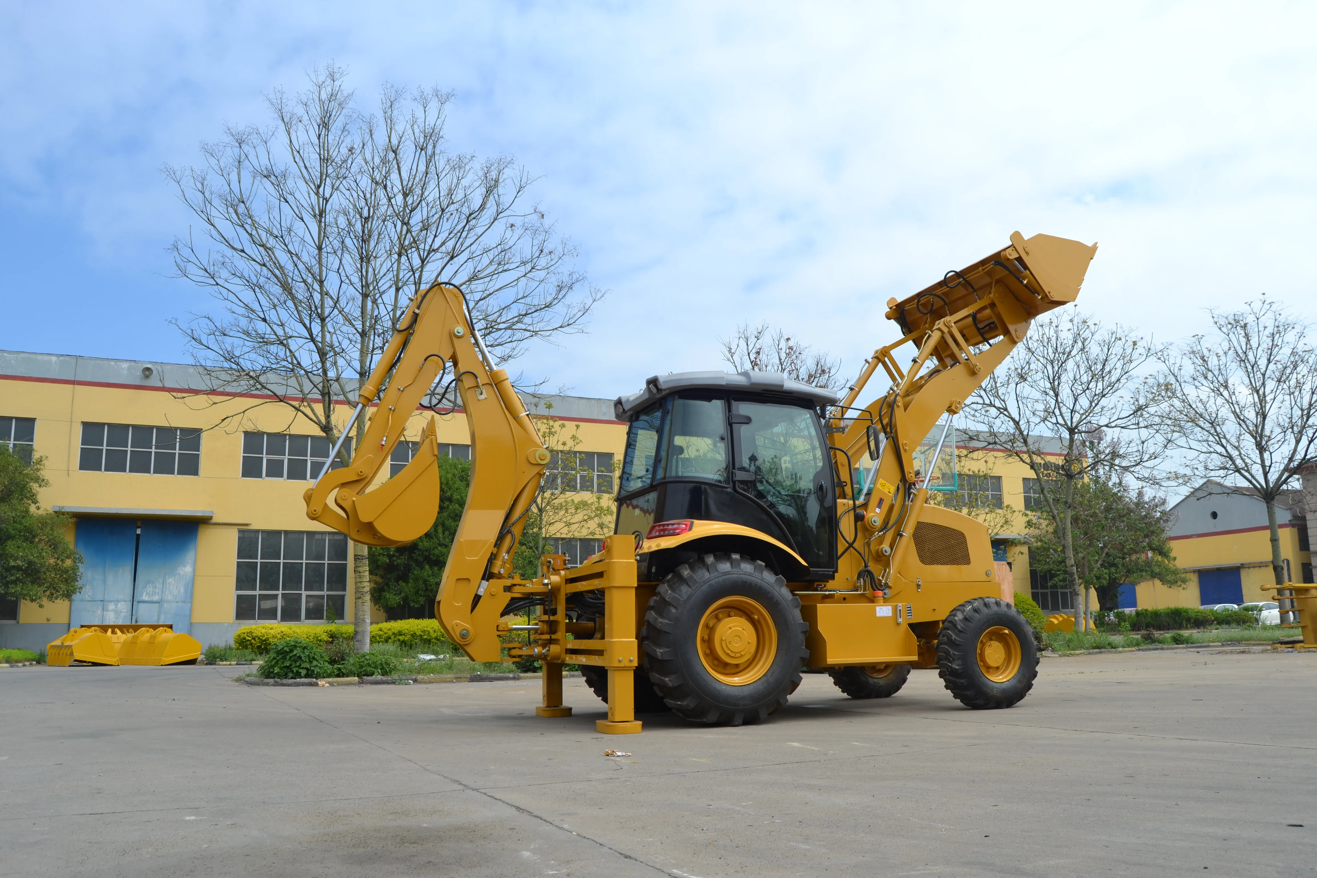 Luxury model CE wz40-28 loader backhoe backhoe excavator loader 4x4 Earth-moving Machinery