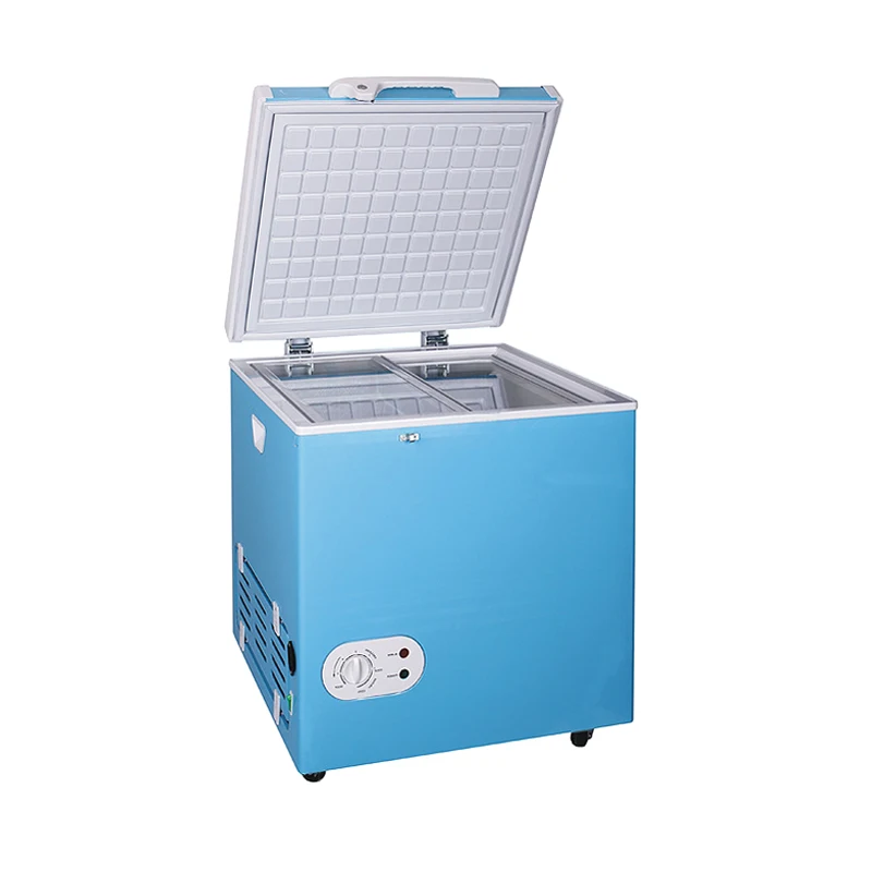 12v 24v dc compressor cooling solar powered car refrigerator fridge freezer BD/BC-60B