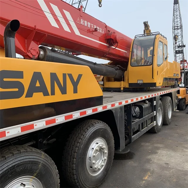 Cheap price 50 Ton used sany mobile crane China original QY50C STC550 STC500 truck crane in stock