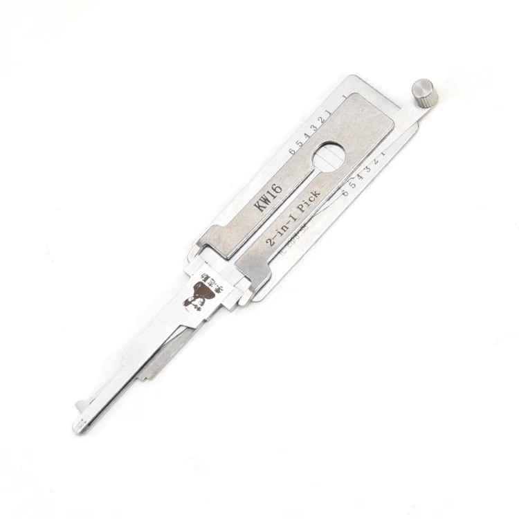 Оригинал LISHI Съемная отмычка 2 в 1 для Kawasaki байкерском стиле на плоской подошве; Повседневная обувь фрезерный 6 зубов инструмент вскрытия-декодер