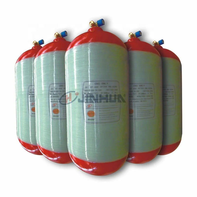 China Supplier Type-2  Composite Cylinder Natural Gas Tanks For Bus Station