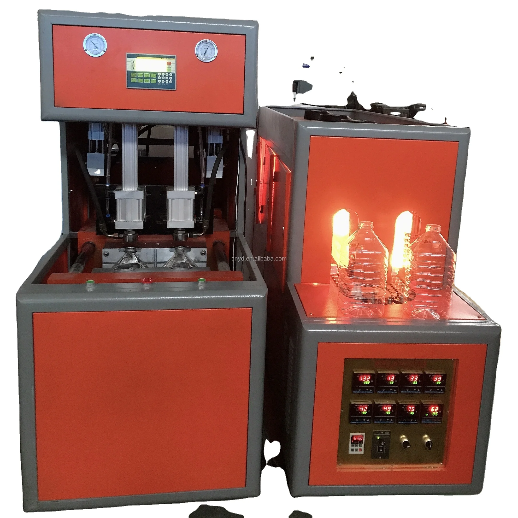 Good Price 2cavities 5 L Semi Automatic PET Stretch Blow Moulding Machines