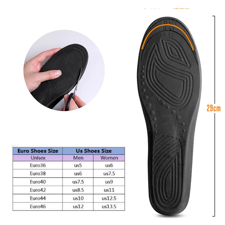 Heat Moldable Personalized Shoe Insoles Adjustable Custom Orthotics Thermoplastic Heated Insole