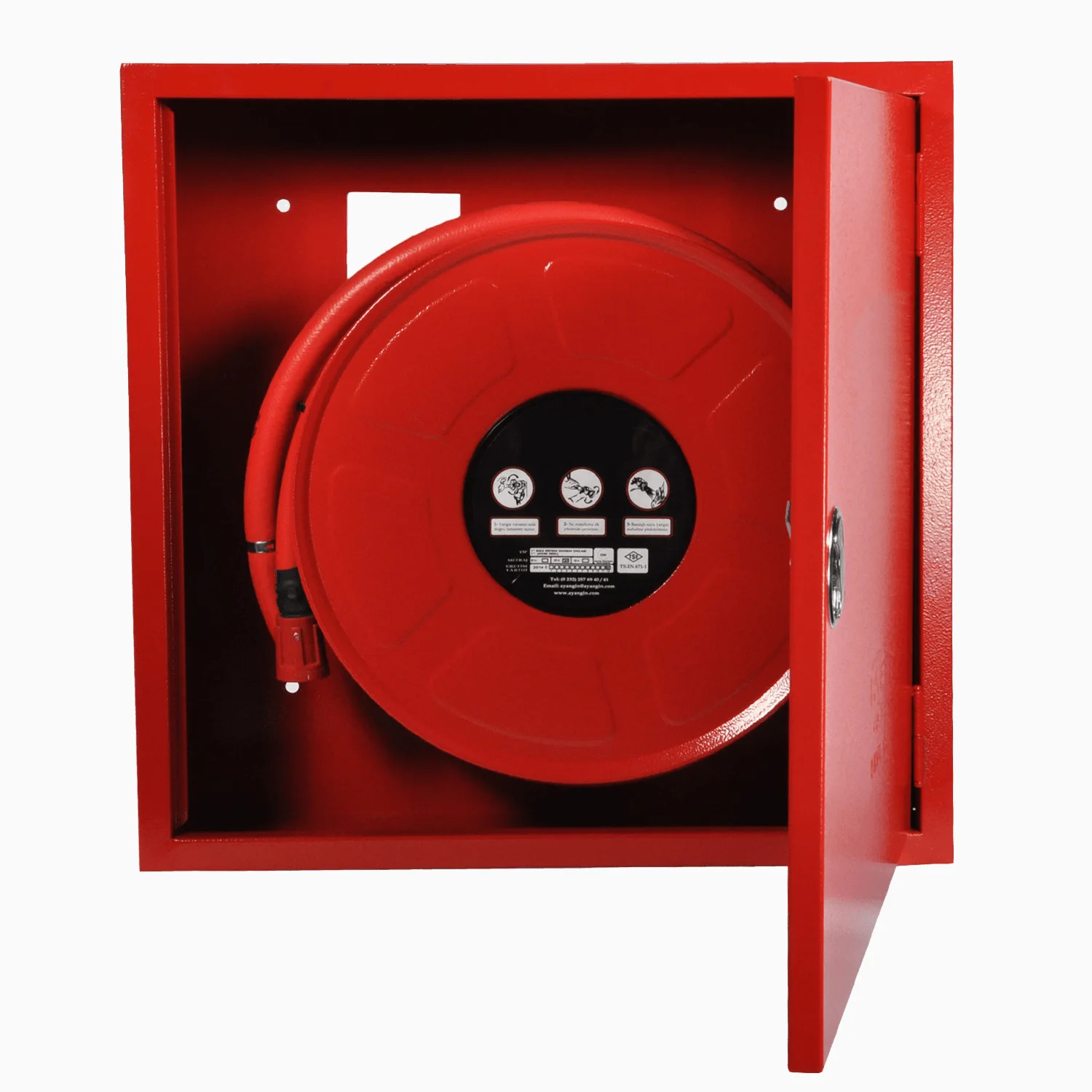 2023 Hot Sale Reliable Supply for Rubber Fire Extinguisher Hose Reel Fire Resistant Cabinet