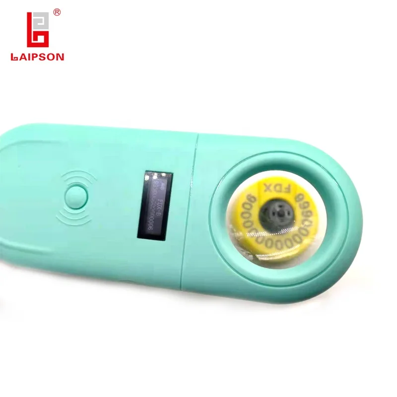134.2KHz LF FDX RFID Dog Pet Ear Tag Reader For Livestock Management