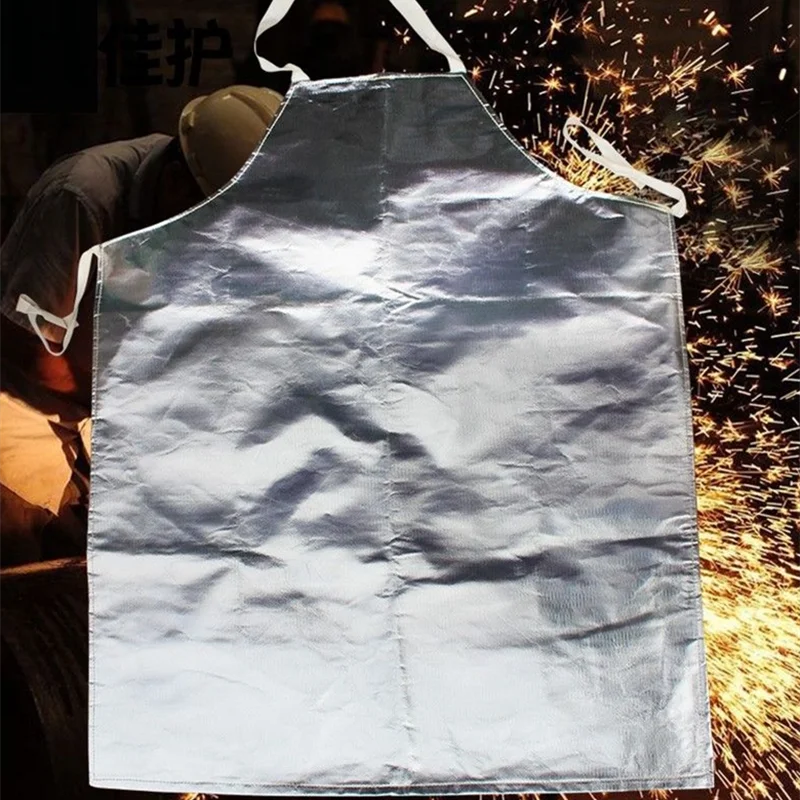 Aluminum foil apron heat resistant oven grill