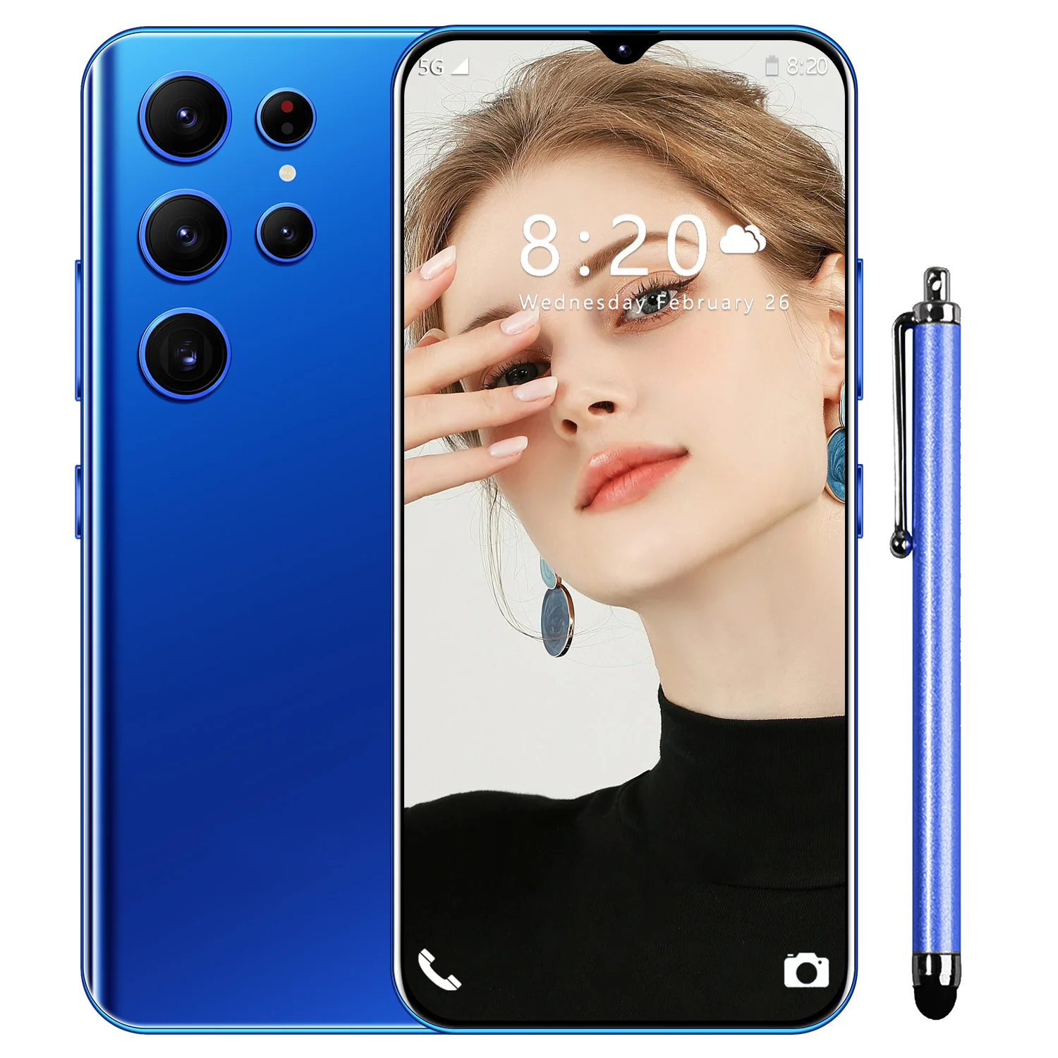 Waterproof Mobile Phone S23 Ultra 1GB+16GB Large Memory 5G Mobile Dual Sim 5g