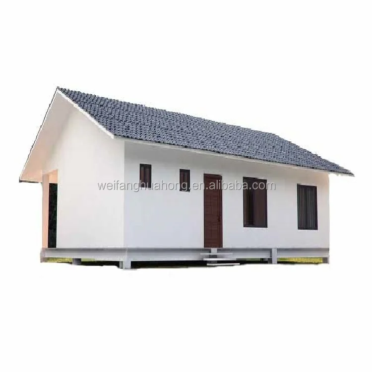 Three floors prefab house with well design