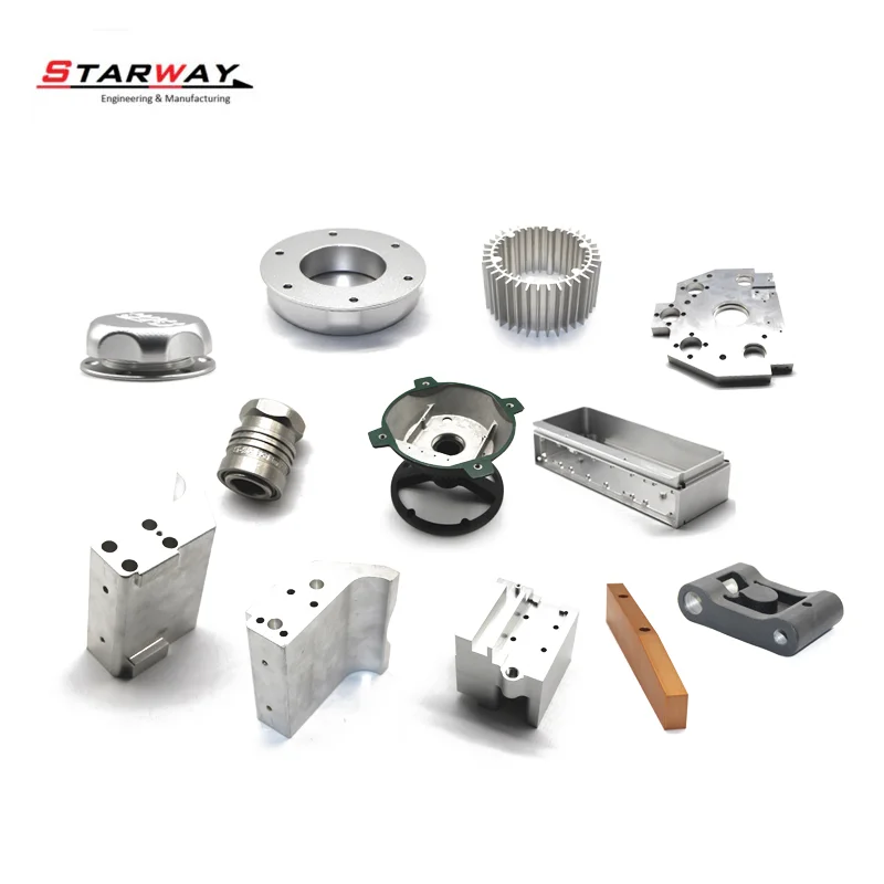CNC precision machined aluminum parts 5 axis aluminum metal cnc casting part 6061 mechanical machining parts machining service