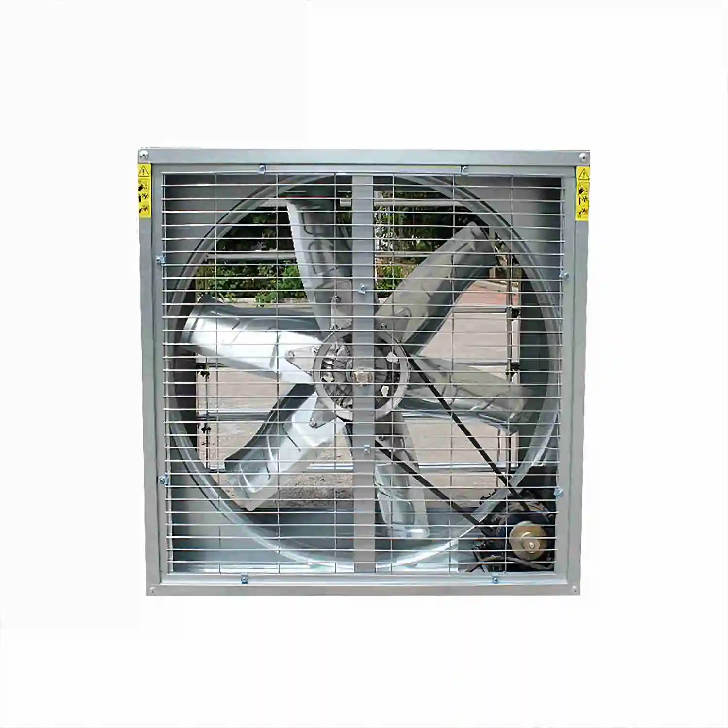Industrial Ventilation Fans / Chicken house 380V hot air Exhaust Box Fan / Greenhouse air cooling Axial Flow Fans