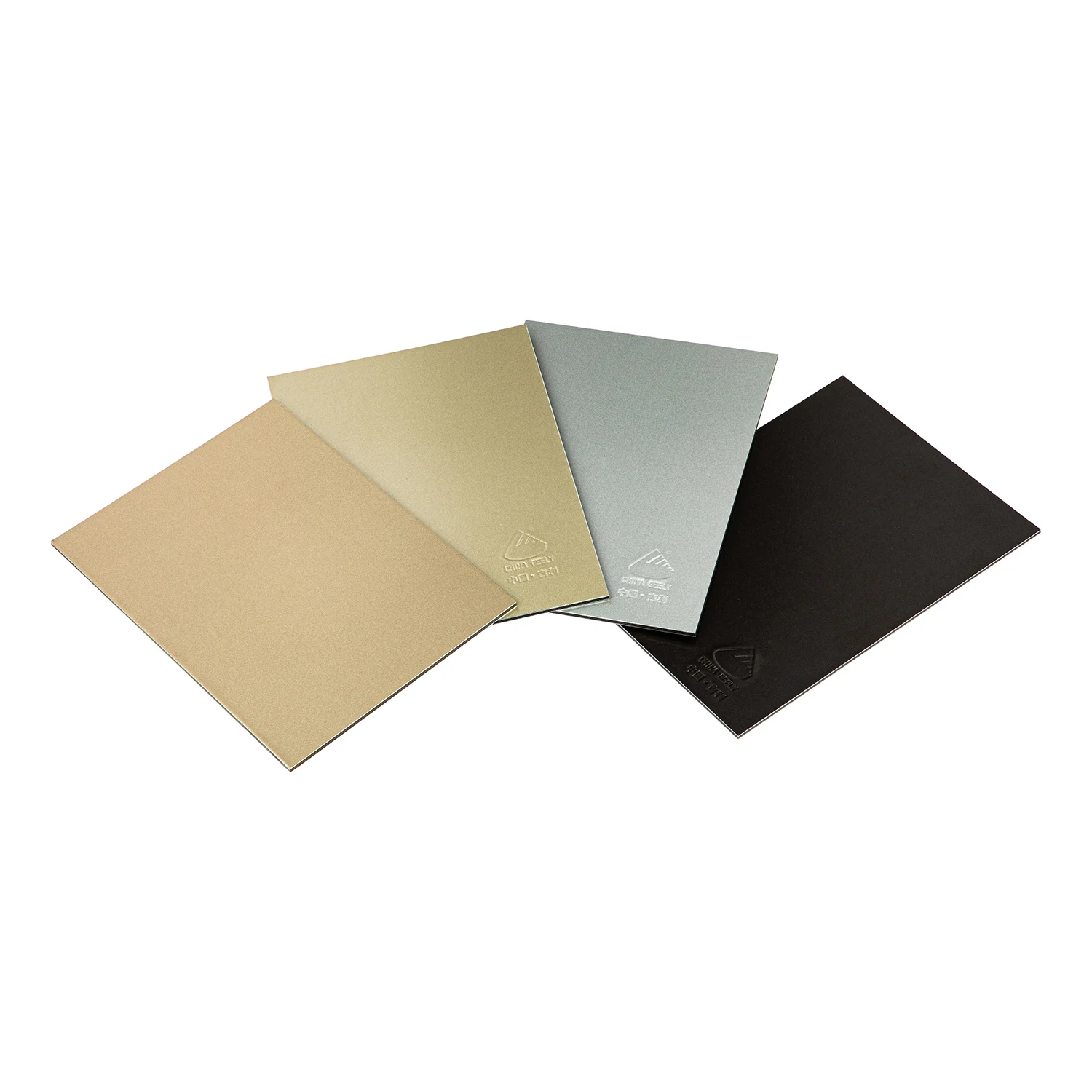 Металлическая Серебряная облицовочная алюминиевая композитная панель GEELY 2 мм 3 мм 4 мм