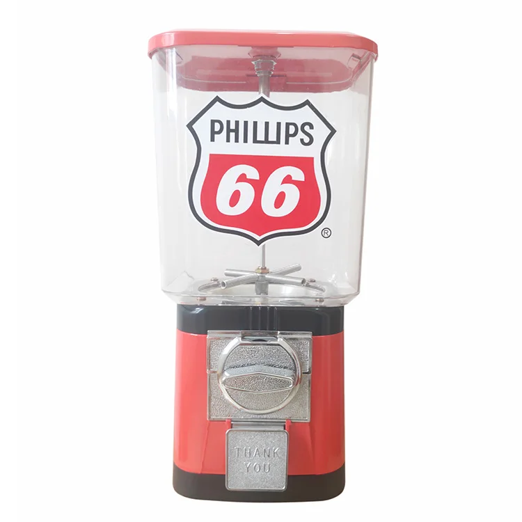 Custom Zhutong automated candy gumball dispenser metal pinball rubber bouncing balls all-metal body vending machine