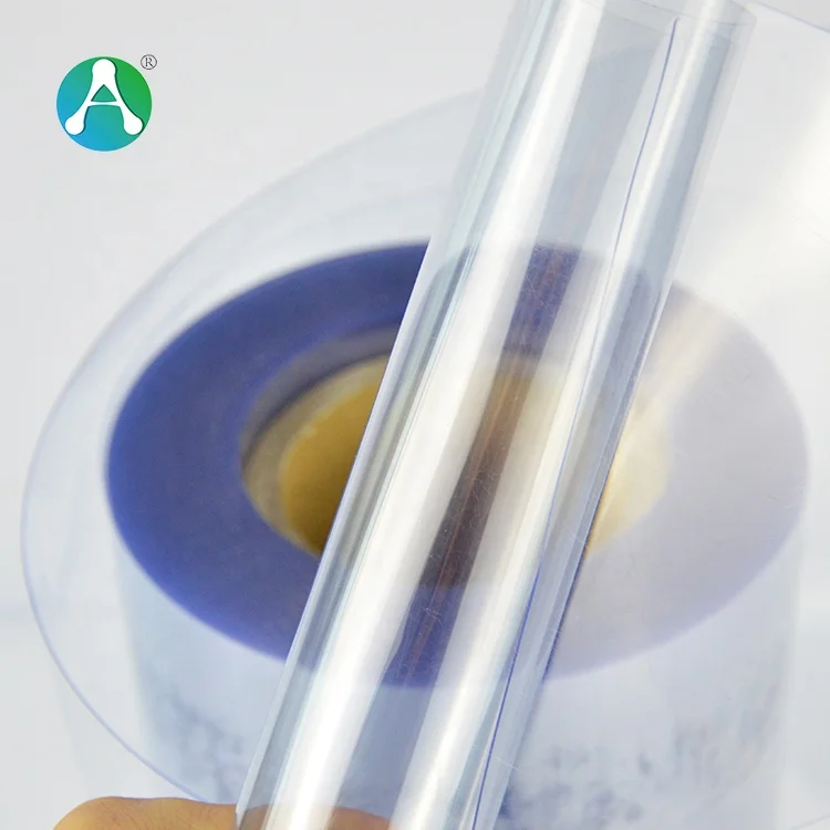 0.3mm 0.4mm 0.5mm 1mm Thick Rigid PVC Transparent Plastic Film PVC Roll