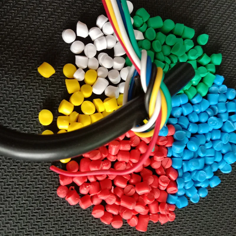 Blown Film Grade HDPE LLDPE 2426h Polyethylene Particles with PP PE ABS Carrier Carbon Black Masterbatch