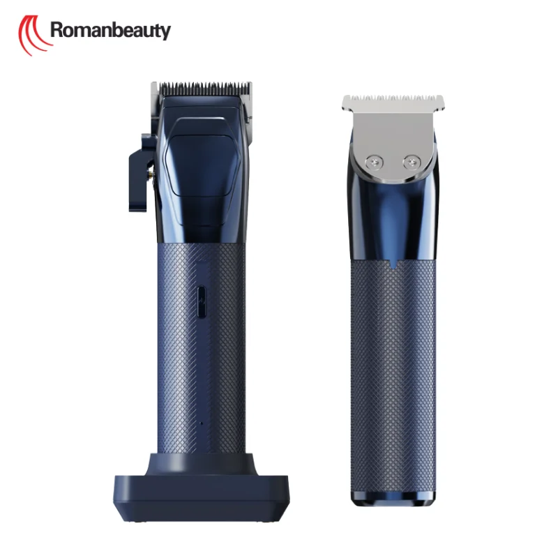 Stainless Steel Wireless Hair Clipper 290g Electric Wireless Buy Barber Hair Clippers With 9 Combs