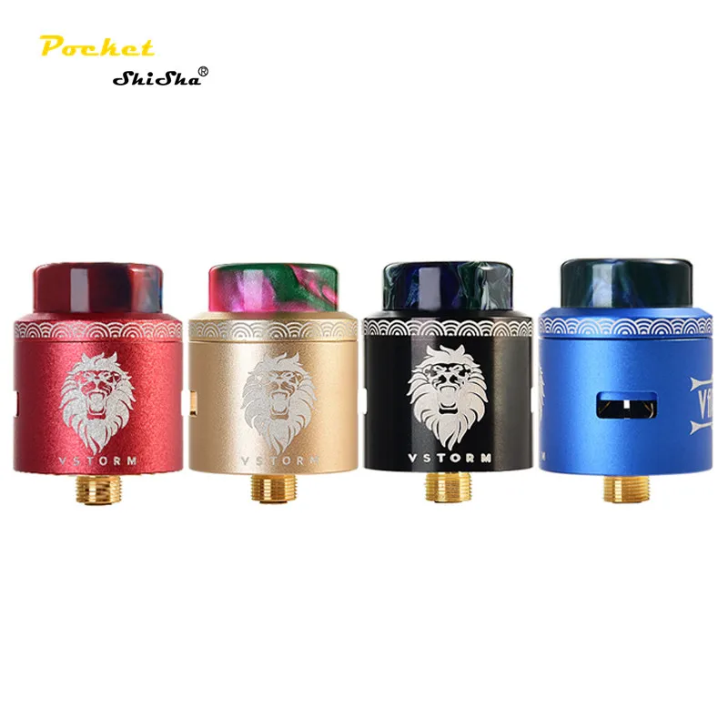  Оригинальный Лидер продаж испаритель Vapor Storm RDA Lion с комплектом модов