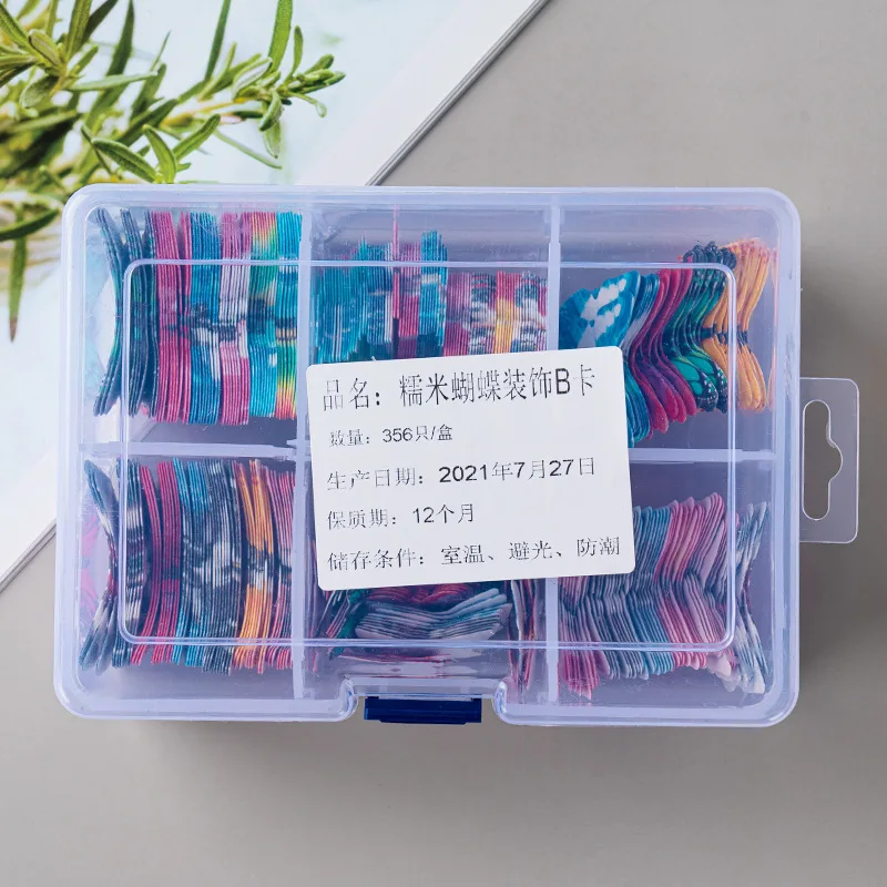 Edible 3D Wax Paper butterfly Edible Glutinous Wafer Rice Paper Cake Cupcake Toppers Wedding Party Food Decoration