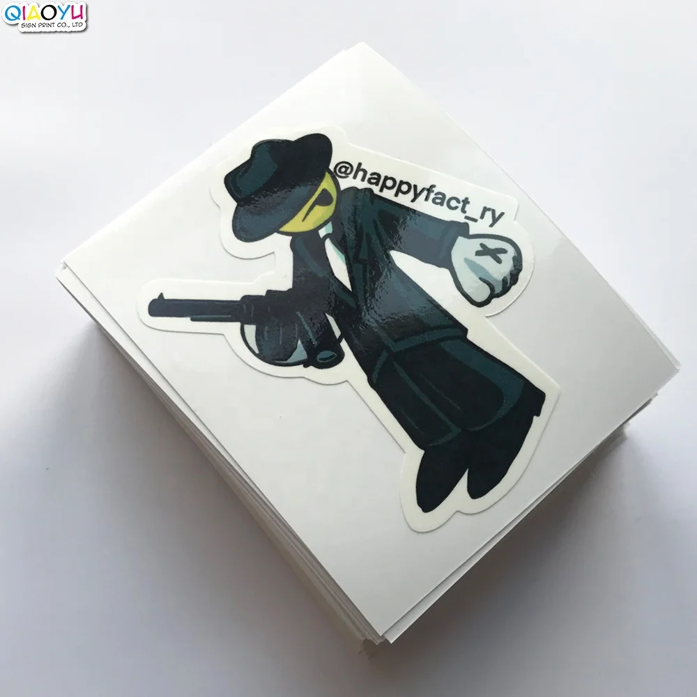 High Quality UV Protected Custom Die Cut Vinyl Decal Sticker For Cars