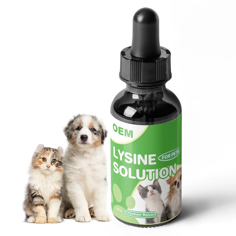 Cat prevent cough relief anti cough liquid lysine liquid feed supplement