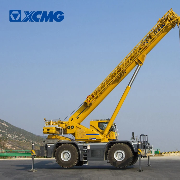 XCMG 50 ton China pickup rough terrain crane XCR55L4 for sale