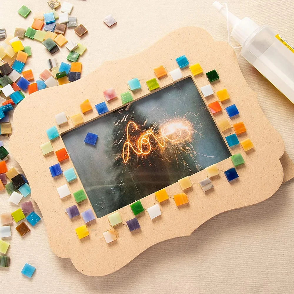 DIY Unfinished Wood Picture Frames Holds 4 x 6 Inch Photos