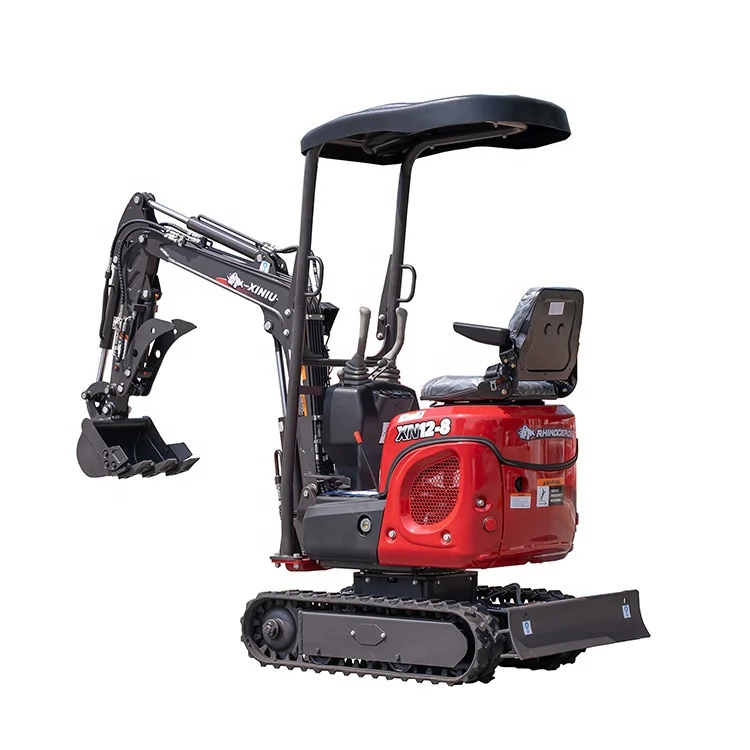 Rhinoceros Mini Excavator Made in China XN10-8 XN12-8 1ton for Garden Work with CE
