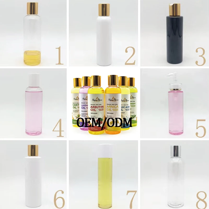 Alpine River 100% Natural Organic Body Whitening And Moisturizing Carrot Papaya Arbutin Olive Batana Busserole Oil For Dark Skin