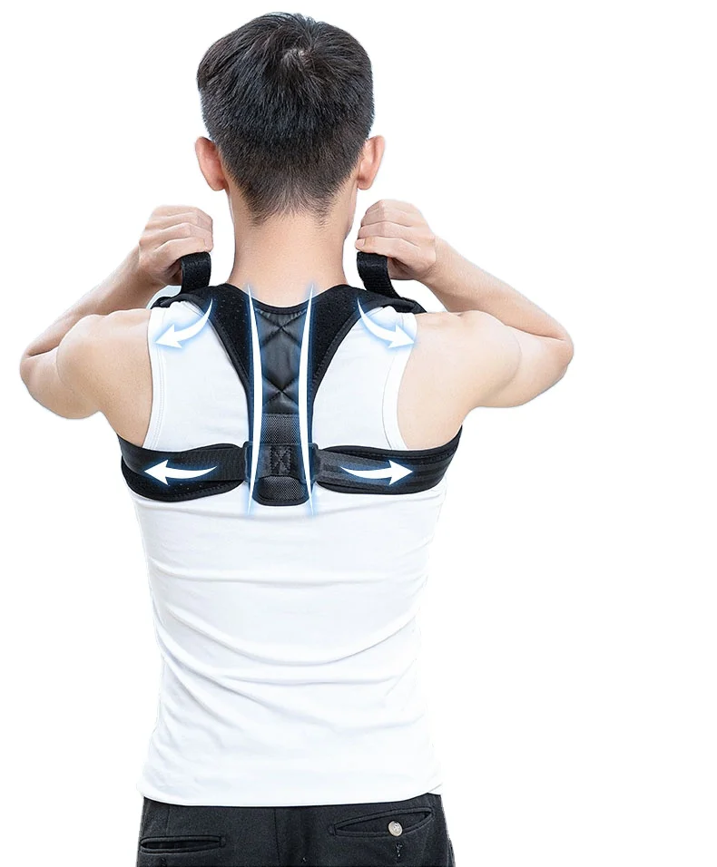 Основы новинка медицинская терапия турмалиновый магнит камень для поддержки спины и плеч корректор ремня