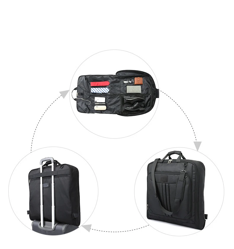 Индивидуальная Роскошная дорожная одежда, складная сумка для одежды, деловой костюм, сумка для путешествий