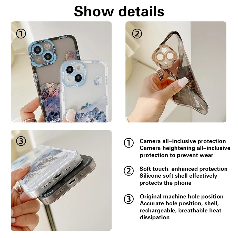 Hot sale phone case Angel eye case for iphone 11 12 13 Rizhao Jinshan illustration Cover 13 pro max  soft phone case shell