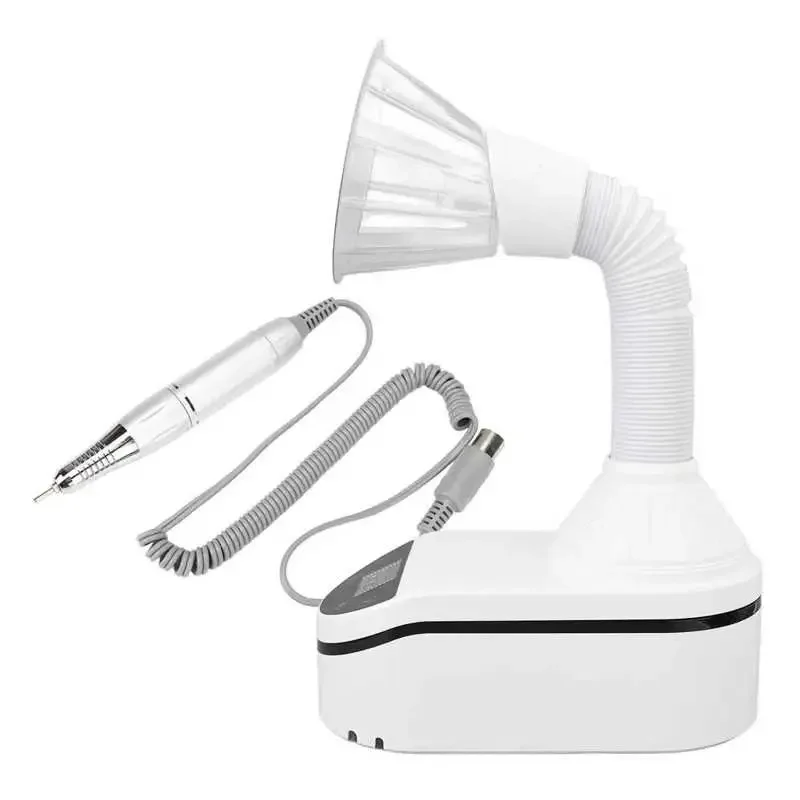 230W Table Dust Collector Nail Rechargeable Vacuum Cleaner Manicure Nail Dust Collector Filter Professional for Nail Salon