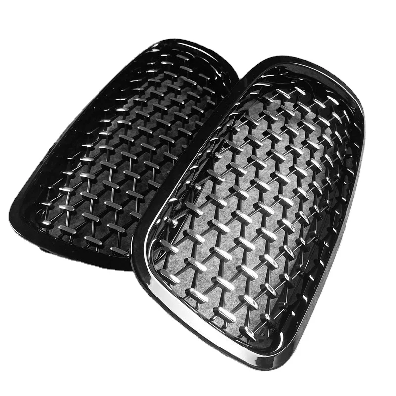 Правый + левый автомобильные аксессуары со стразами стиль передний бампер решетка для B-MW 5 серии F10 F11 F18 520i 523i 525i 530i 535i 2010-2016