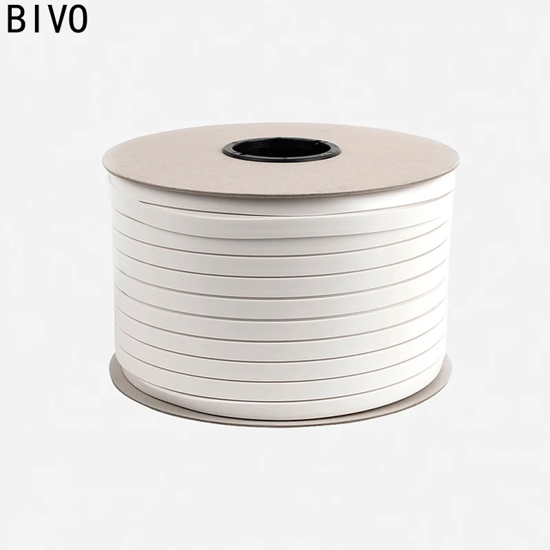 Wholesale 3*12/14mm silicone border custom clear tpe pvc flat keder profile for fabric light box