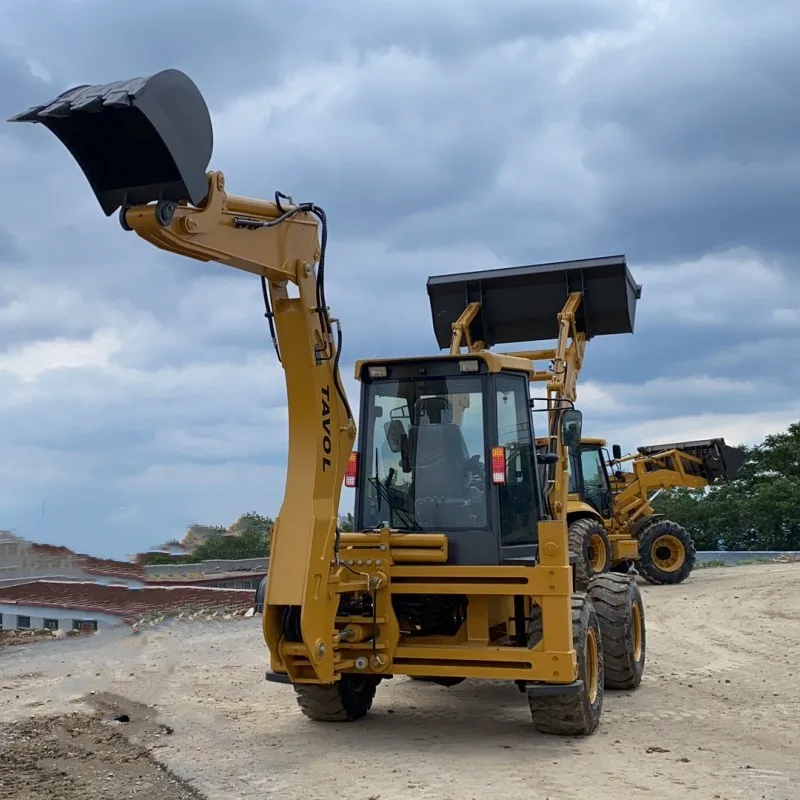 Manufacturer Supply CE Hydraulic New Used Backhoe Heavy 4X4 Tractor TA30-25 Compact Small Front Backhoe Loader Use for Construct