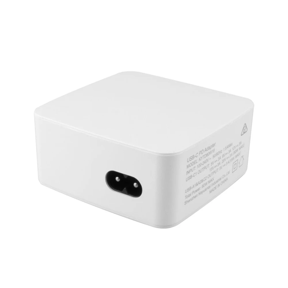 110V 120V 220V 230V AC DC несколько зарядных устройств USB станция 65 Вт 2 USB-C USB-A PD QC3.0 Быстрая Зарядка адаптер питания с сертификацией кабель для подключения к сети