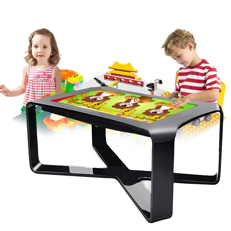 Touch Screen Desktop Table Interactive Digital Signage Coffee Children Smart Game