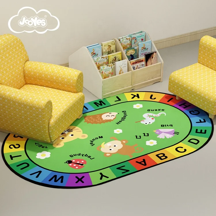 Cute carpet daycare center room children playing rugs kids carpet