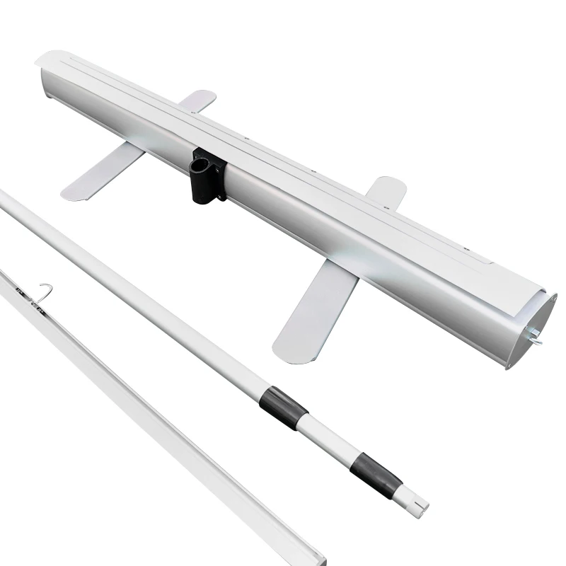 Телескопический складной держатель для рекламного плаката