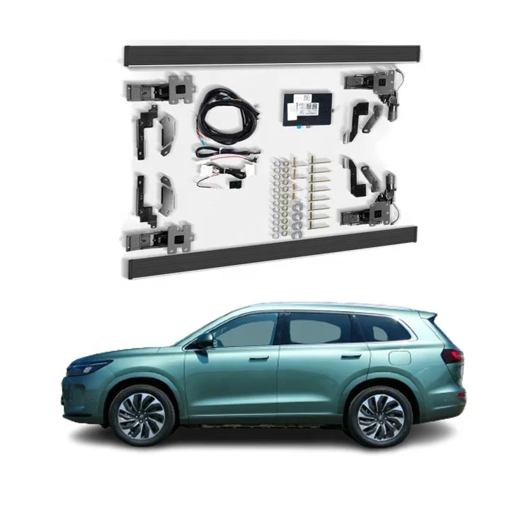 App-Control Retractable Side Foot Pedal Decorative Running Boards for SUV SERES Huawei AITO M7 Ford Honda VW