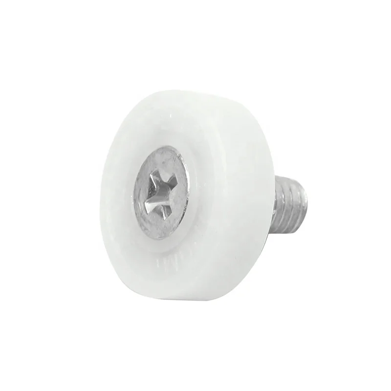 DR 22 nylon drawer slide with pulleys For sliding door system with nylon coated Drawer roller wheel