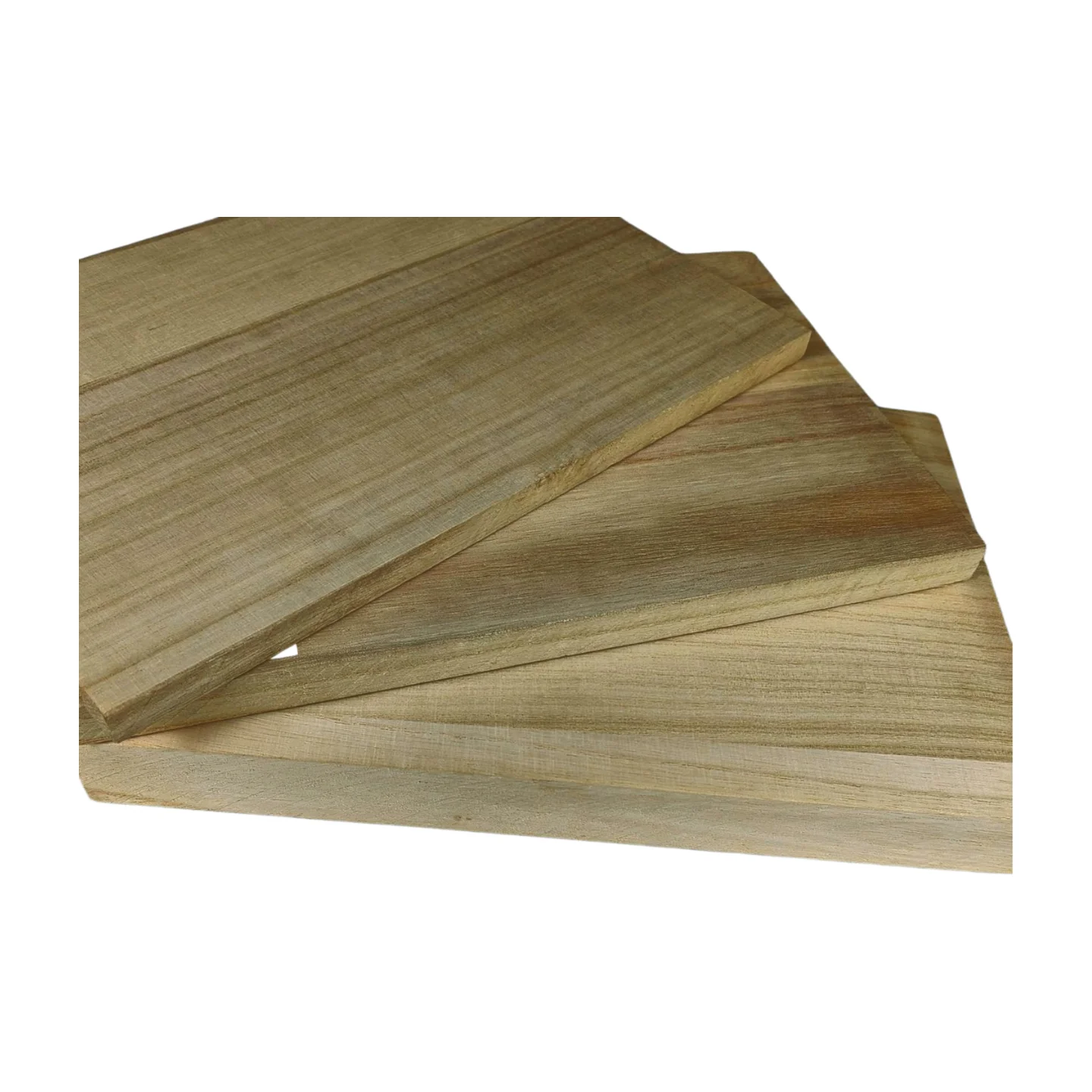 Customized Modern Design Edge-Glued Paulownia Wood Board for Furniture & Musical Instrument Decoration Model Application