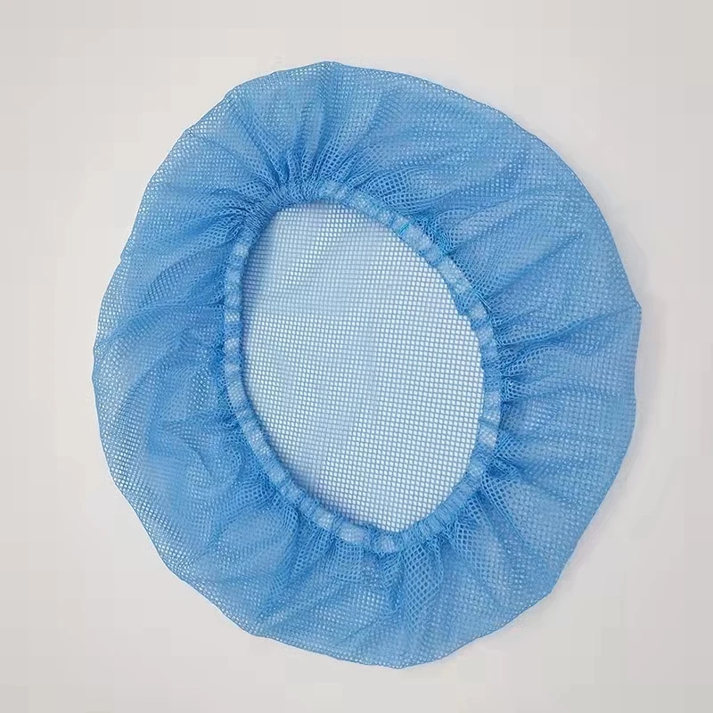 Junlong Non Woven Hair Net Disposable  Nylon Mesh Hair Net Cap  Nylon superfine stealth hairnet,Wig protection network