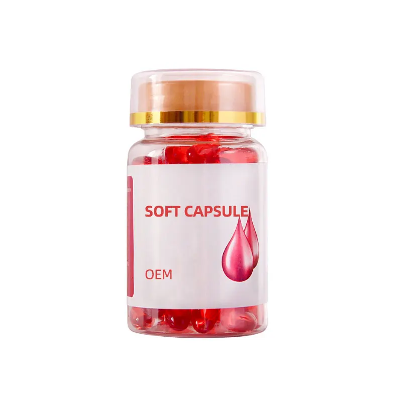 OEM fish bone collagen softgels customized Multivitamin Deep Sea Fish Bone Collagen Softgels Capsule for Bone Growth