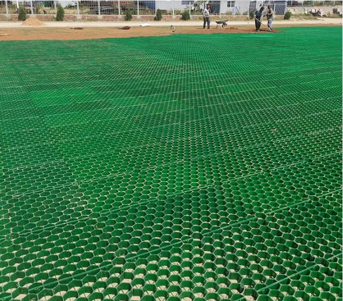 Heavy duty mud control parking mats lawn grid pavers driveway stabilization for ecoparking grass