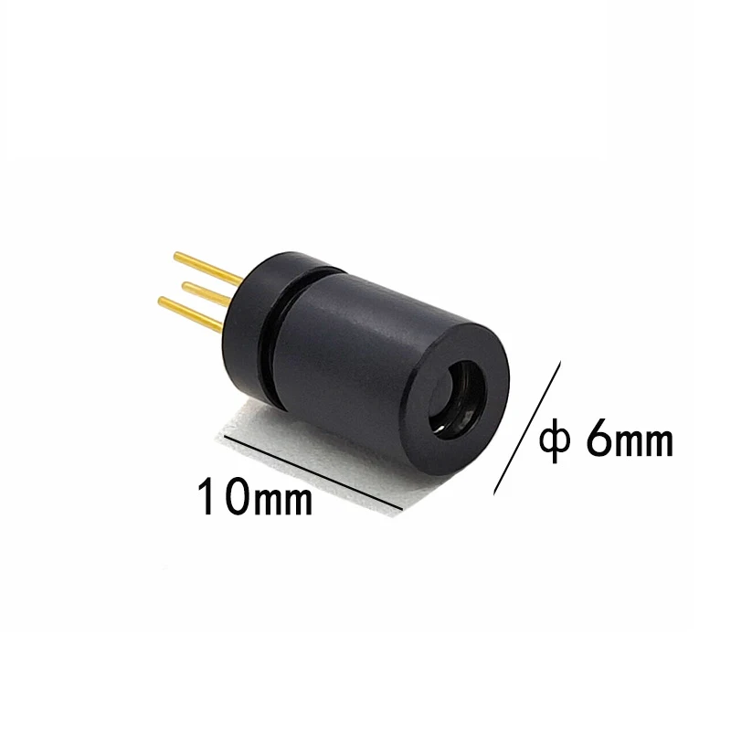635nm 5mw Red Laser Diode Module 6X10mm Adjustable Focus Red Laser Diode 5.6mm Package