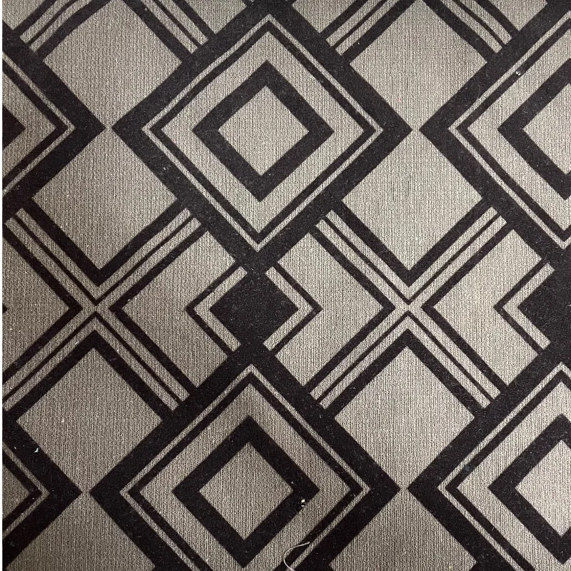 2023 Customized Home Textile 100% Polyester Diamond Checker Pattern Retro And Breathable Sofa Fabric