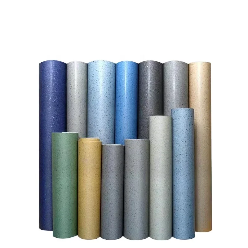 Heterogeneous/Homogeneous Tiles Vinyl Dance Anti-static Waterproof Linoleum ESD Plastic Sponge Comercial Pvc Flooring In Rolls