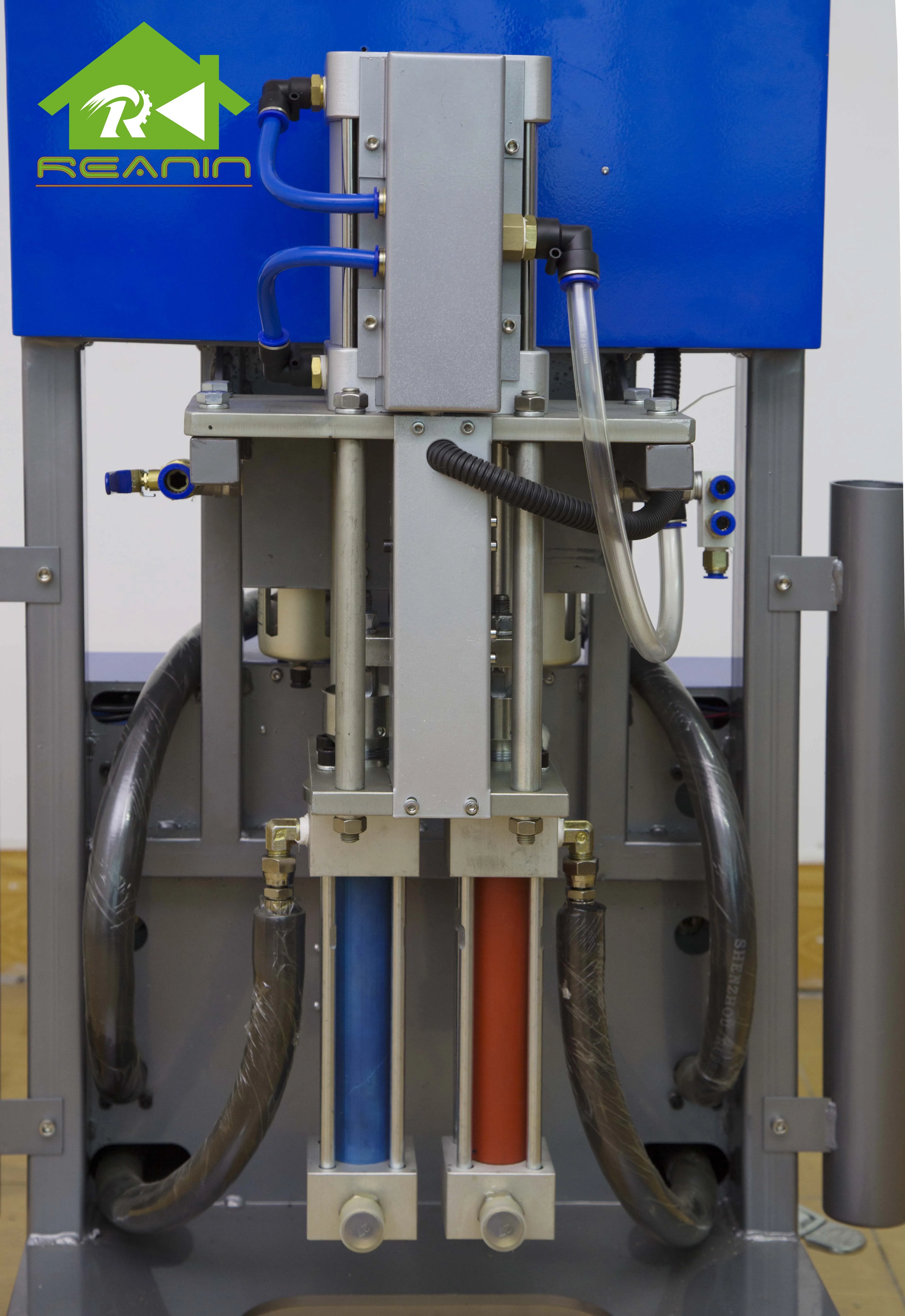 Reanin-K2000 pneumatic Portable Polyurethane Spraying Machine Pu insulation injection molding insulation equipment